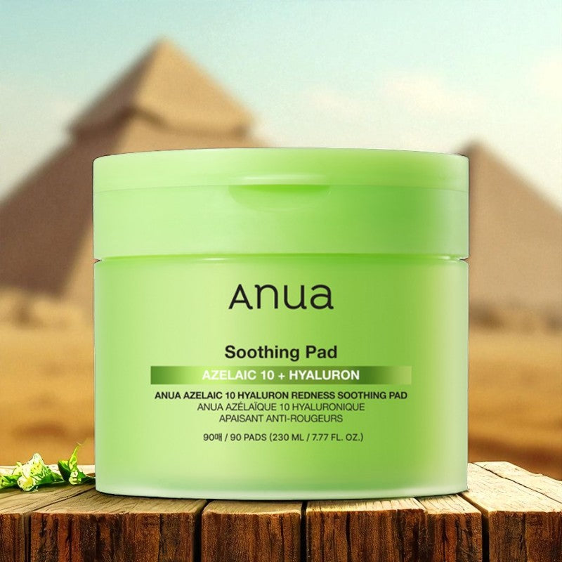 [Anua] Azelaic 10 Hyaluron Redness Soothing Pad 230ml 90ea