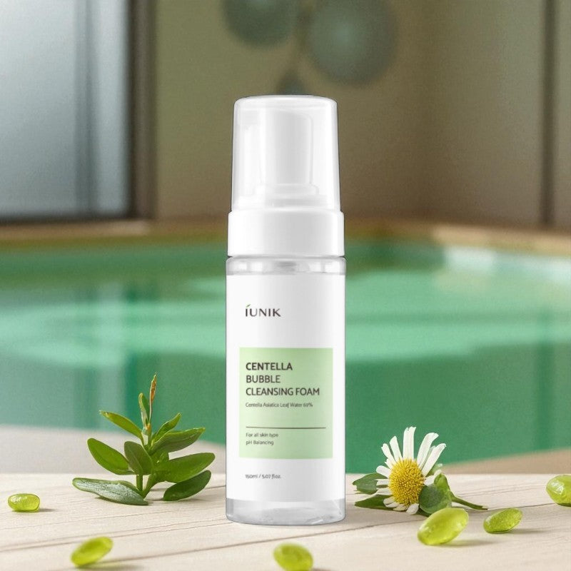 [iUNIK] Centella Bubble Cleansing Foam 150ml