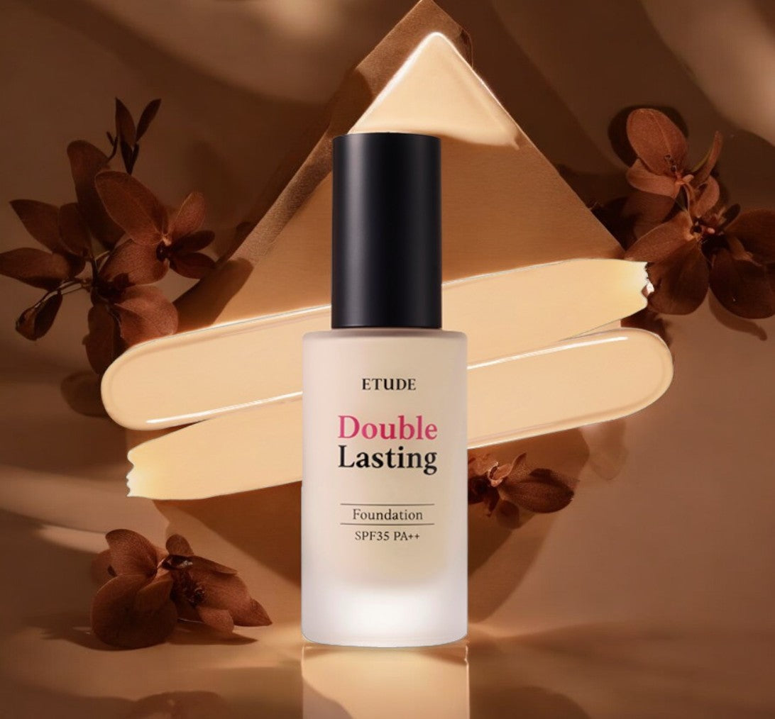 [Etudehouse] Double Lasting Foundation 30g -No.23W1 Honey Sand
