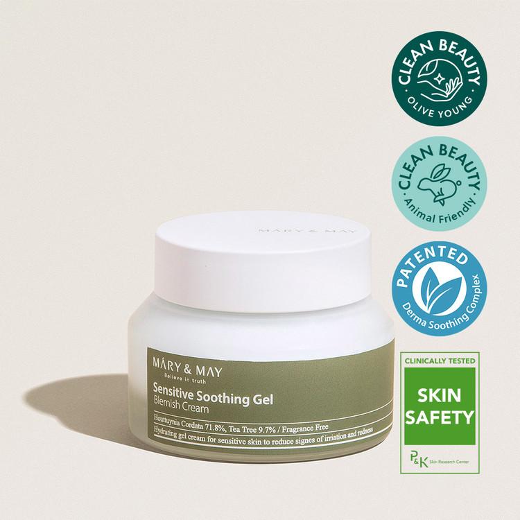 [MARY&MAY] Sensitive Soothing Gel Cream 70g