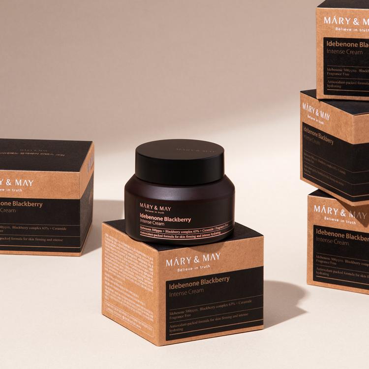 [MARY&MAY] Idebenone Blackberry Intense Cream - 70ml