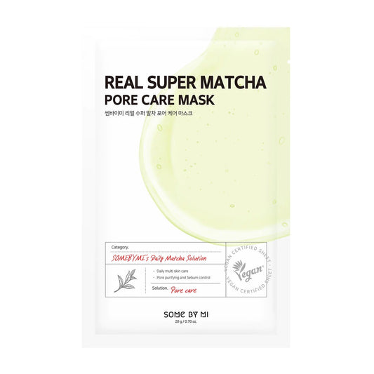 [SomeByMi] Real Super Matcha Pore Care Mask - 1ea