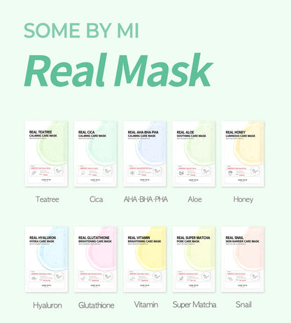 [SomeByMi] Real Super Matcha Pore Care Mask - 1ea