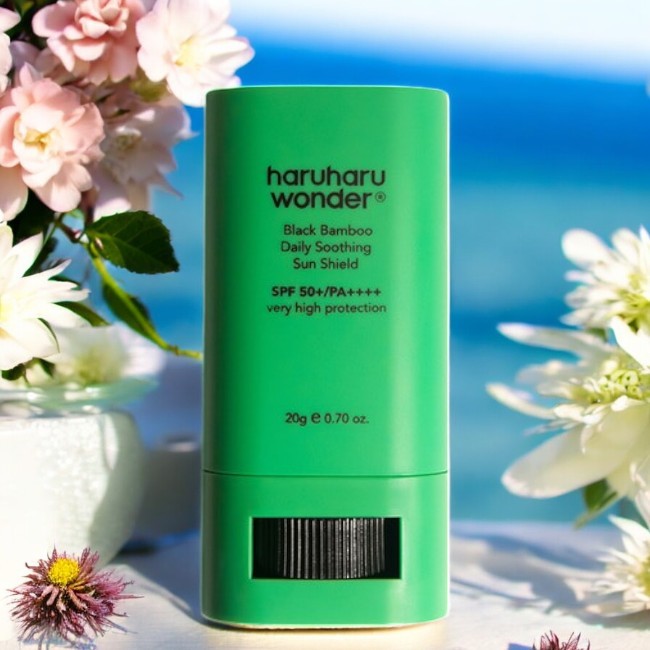 [haruharu wonder] Black Bamboo Daily Soothing Sun Shield SPF50+ PA++++ 20g