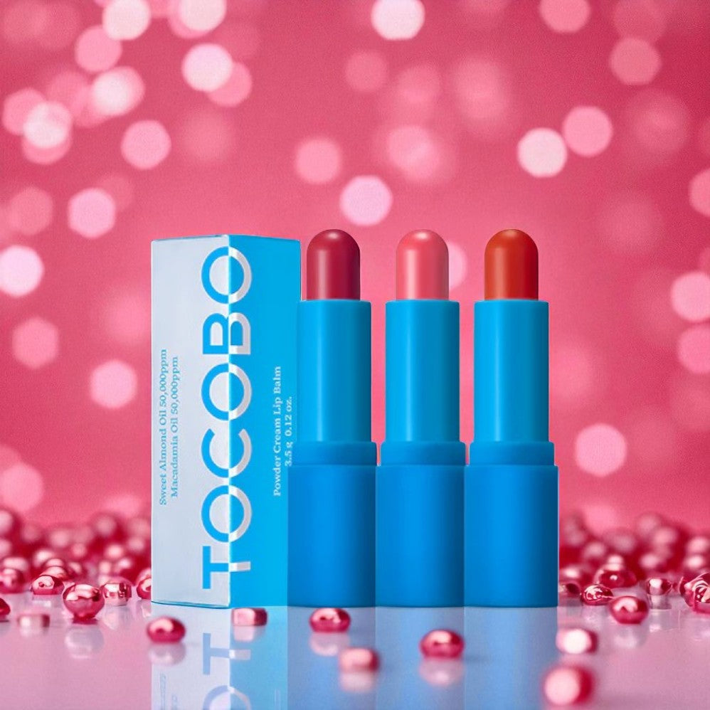 [TOCOBO] Powder Cream Lip Balm - 3types