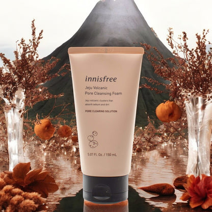 [innisfree] Pore Clearing Facial Foam - With Volcanic Clusters 150ml