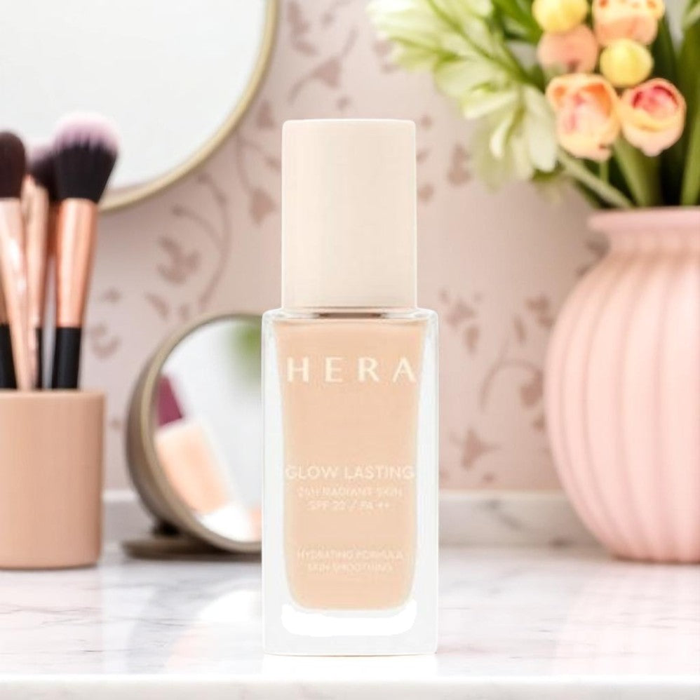 [HERA] Glow Lasting Foundation SPF 25 / PA++ 35ml -No.17C1 PETAL IVORY