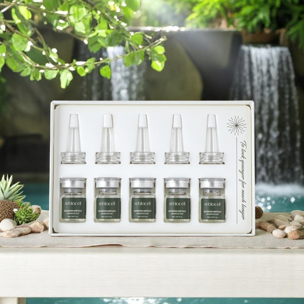 [reblocell] Glossom Ampoule EGF 4ppm 5ml x 5