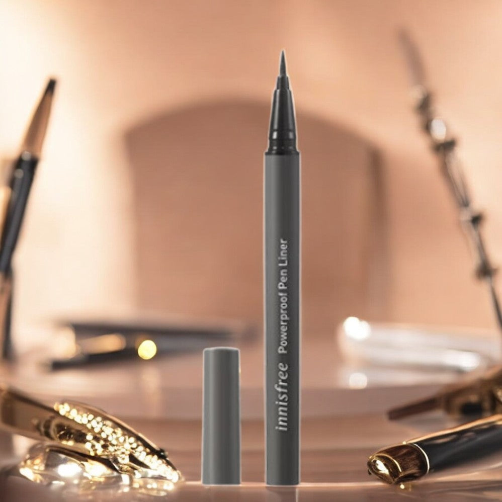 [innisfree] Powerproof Pen Liner - No 1. Black 0.6g