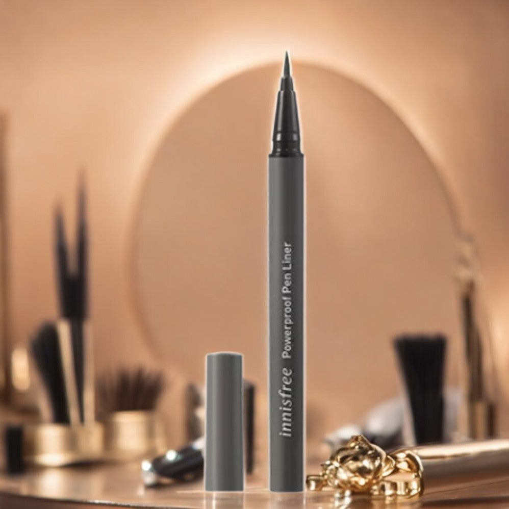 [innisfree] Powerproof Pen Liner - No 1. Black 0.6g