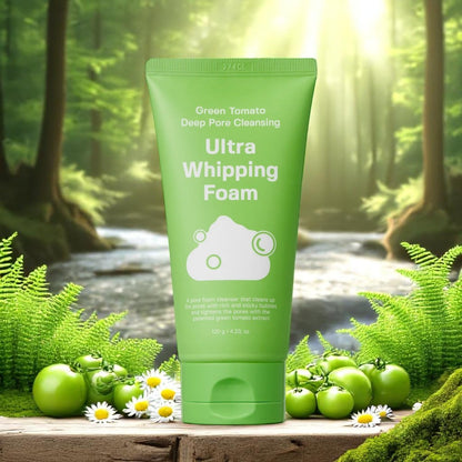 [SungboonEditor] Green Tomato Deep Pore Cleansing Ultra Whipping Foam 120g