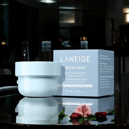 [LANEIGE] Water Bank Blue Hyaluronic Cream Moisturizer 50ml (for dry to normal skin)