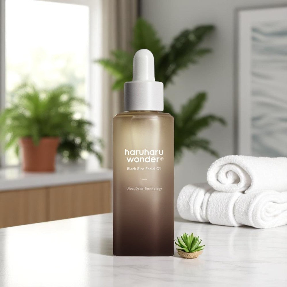 [haruharuwonder] Black Rice Facial Oil - 2Size