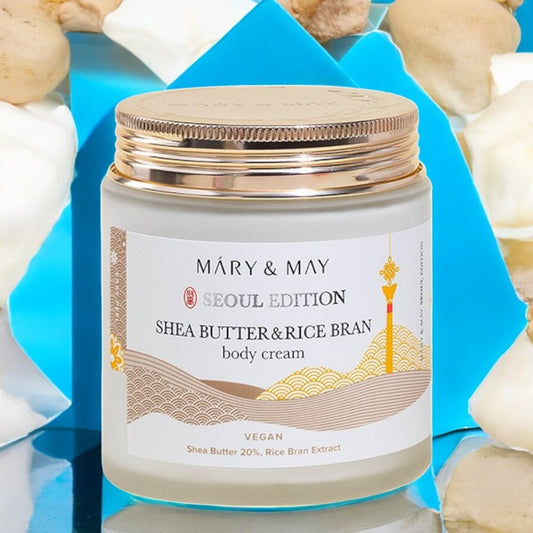 [MARY&MAY] Shea Butter & Rice Bran Body Cream 250ml