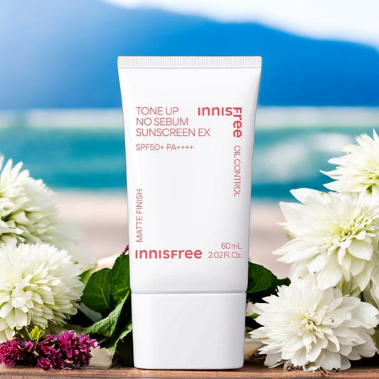 [innisfree] Tone Up No Sebum Sunscreen SPF50+ PA++++ 60ml