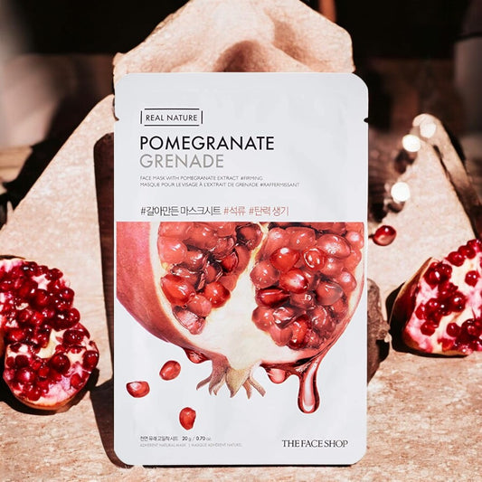 [TheFaceShop] Real Nature Mask Sheet Pomegranate 1pc