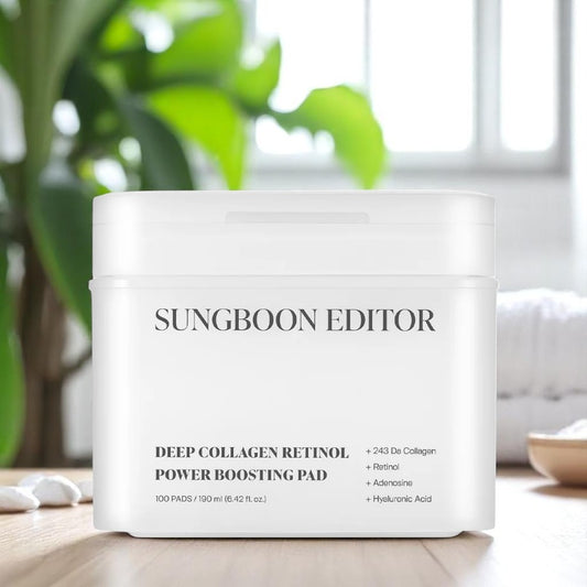 [SungboonEditor] Deep Collagen Retinol Power Boosting Pad 100pcs