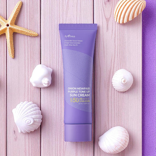 [Isntree] Onion Newpair Purple Tone Up Sun Cream 50ml