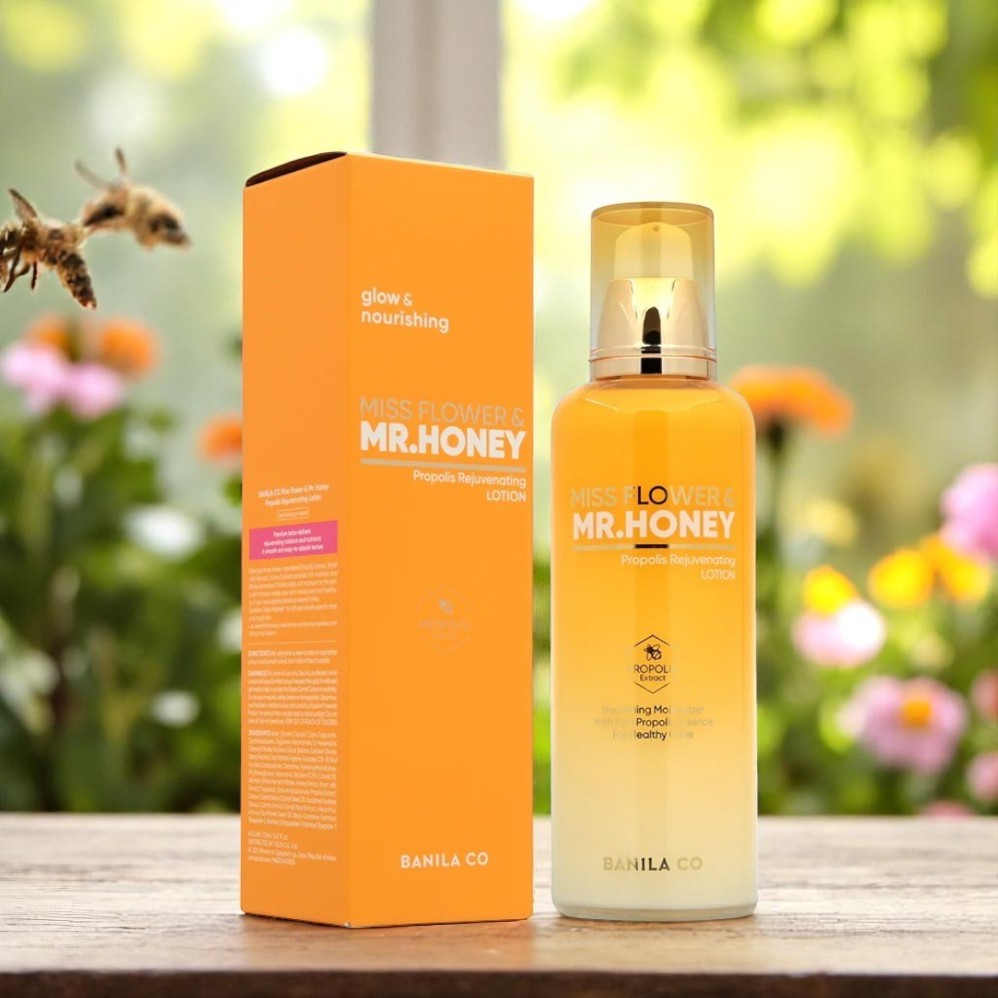 [BanilaCo] Miss Flower & Mr.Honey Propolis Rejuvenating Lotion 150ml