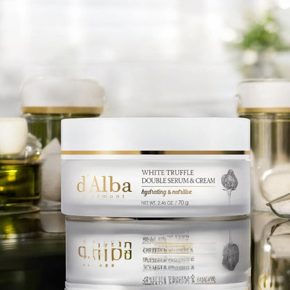 [d'Alba] White Truffle Double Serum & Cream 70g