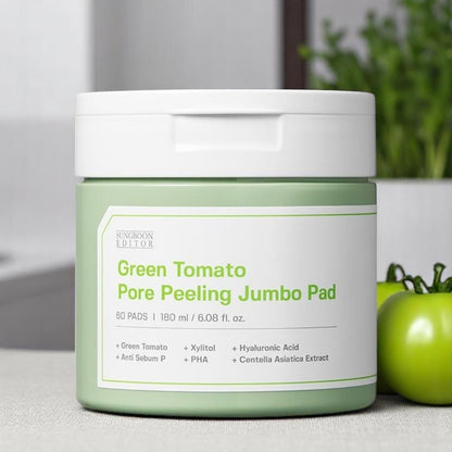 [SungboonEditor] Green Tomato Pore Peeling Jumbo Pad 60 Sheets