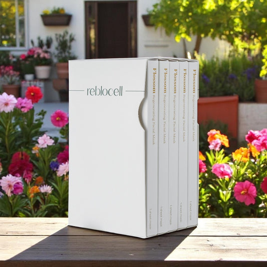 [reblocell] Flossom Regenerating Facial Mask EGF 1ppm 5 Sheet