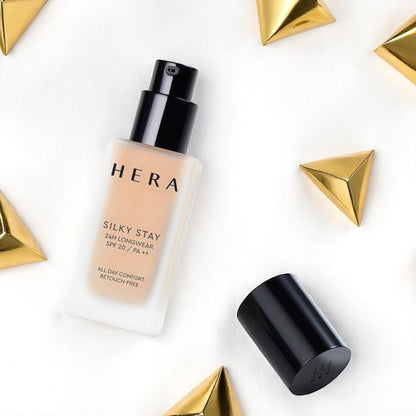 [HERA] Silky Stay Foundation 24h Longwear PA++ 30g - 13N1 PORCELAIN