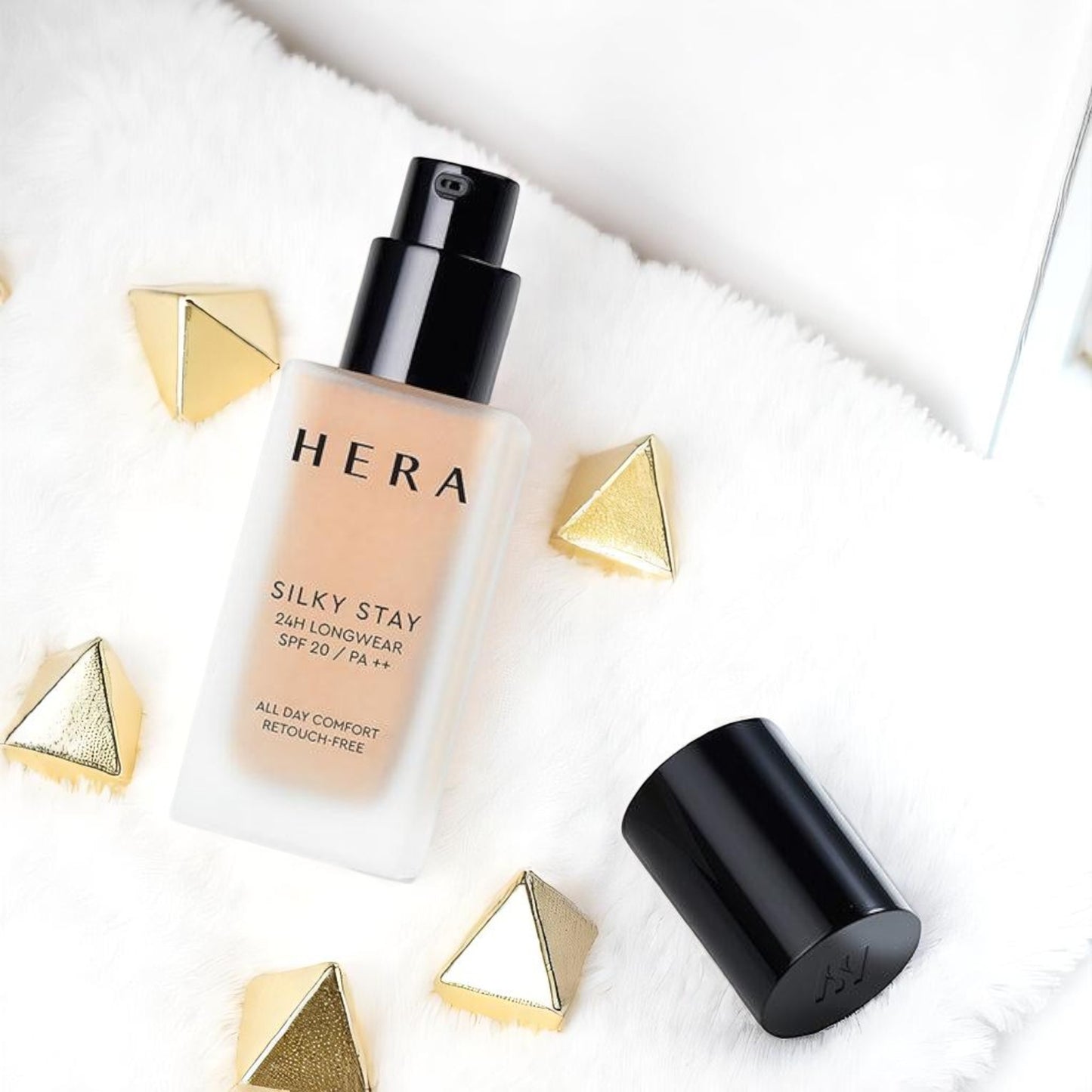 [HERA] Silky Stay Foundation 24h Longwear PA++ 30g - 23W1 SAND BEIGE