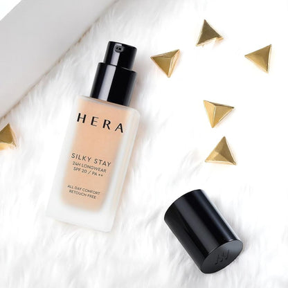 [HERA] Silky Stay Foundation 24h Longwear PA++ 30g - 21N1 VANILLA