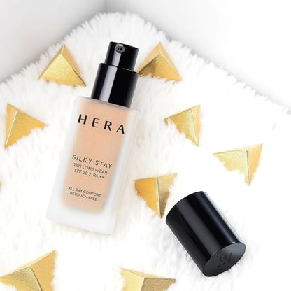[HERA] Silky Stay Foundation 24h Longwear PA++ 30g - 19N1 LIGHT VANILLA