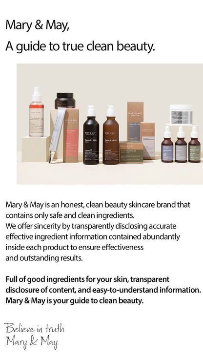 [MARY&MAY] Cica Houttuynia Cordata Tea Tree Calming Mask Pack - 30 sheets