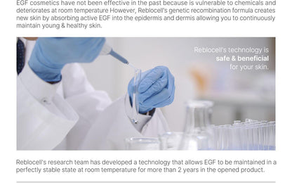 [reblocell] Flossom Regenerating Facial Mask EGF 1ppm 1 Sheet