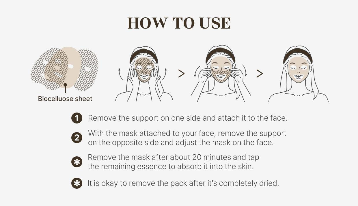 [reblocell] Flossom Regenerating Facial Mask EGF 1ppm 1 Sheet