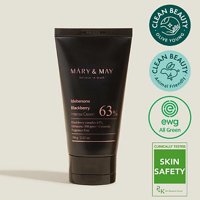 [MARY&MAY] Idebenone Blackberry Intense Cream 100g