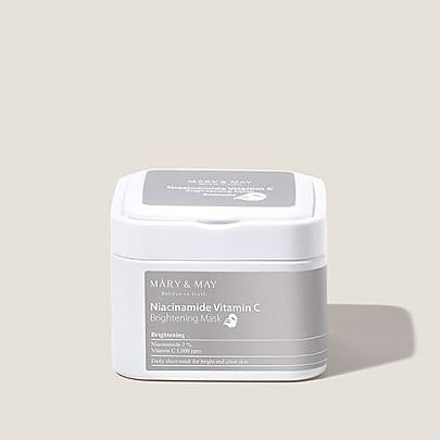 [MARY&MAY] Niacinamide Vitamin C Brightening Mask 30EA/400g