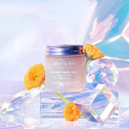 [MARY&MAY] Calendula Peptide Ageless Sleeping Mask 110g