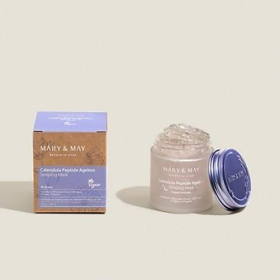 [MARY&MAY] Calendula Peptide Ageless Sleeping Mask 110g