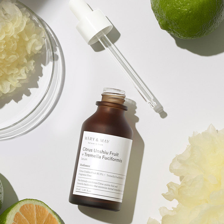 [MARY&MAY] Citrus Unshiu+Tremella Fuciformis Serum 30ml