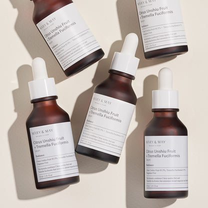[MARY&MAY] Citrus Unshiu+Tremella Fuciformis Serum 30ml
