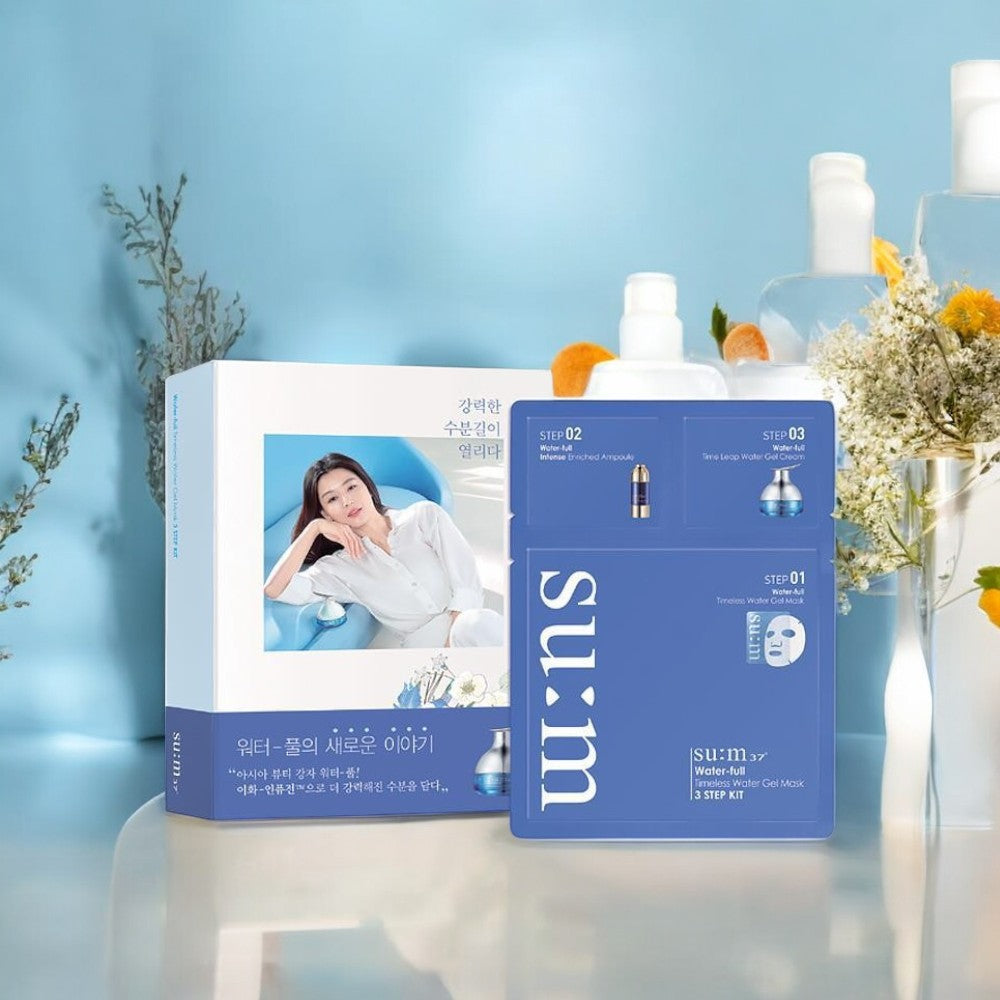 [su:m37] Water-full Timeless Water Gel Mask 3 Step 10pcs