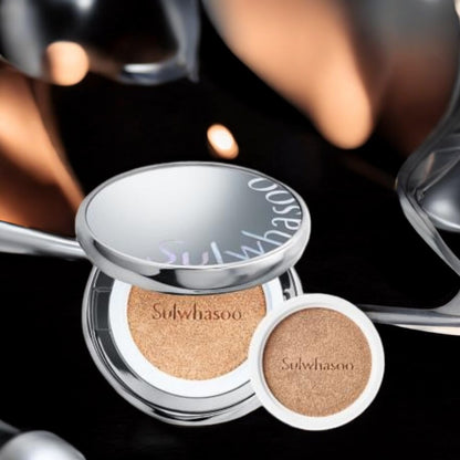 [Sulwhasoo] The New Perfecting Cushion SPF 50+/PA+++ 15g*2 - 13C1 Cool Ivory