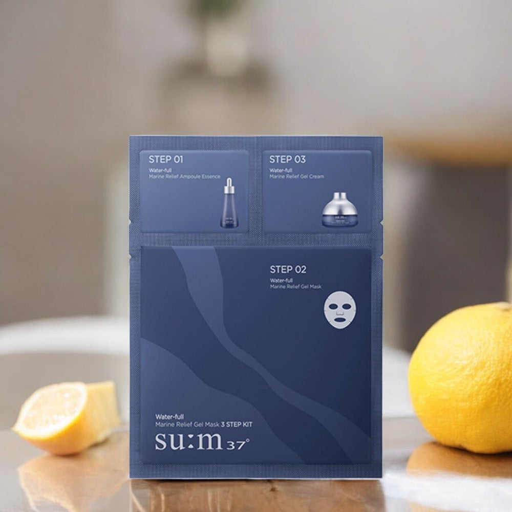 [su:m37] Water-full Timeless Water Gel Mask 3 Step 10pcs