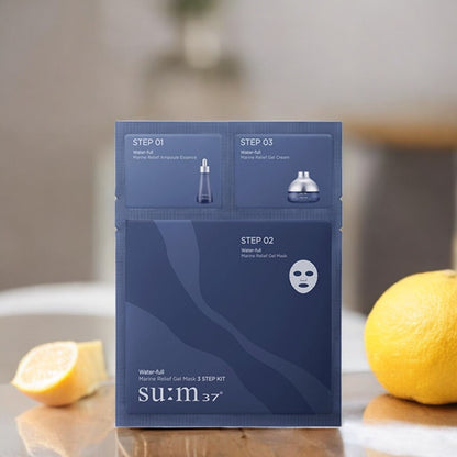 [su:m37] Water-full Timeless Water Gel Mask 3 Step 10pcs