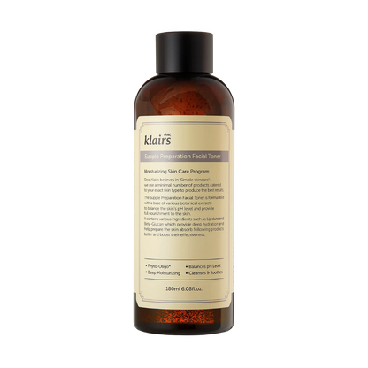 [Dear Klairs] Supple Preparation Facial Toner 180ml