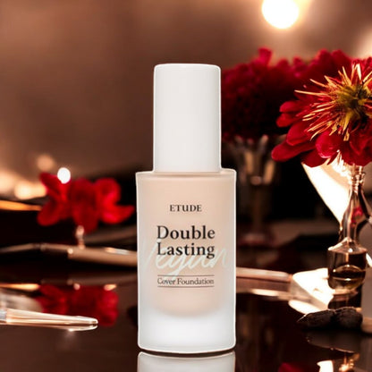 [Etudehouse] Double Lasting Vegan Cover Foundation 30g -No.23N1 Sand