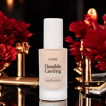 [Etudehouse] Double Lasting Vegan Cover Foundation 30g -No.19N1 Vanilla