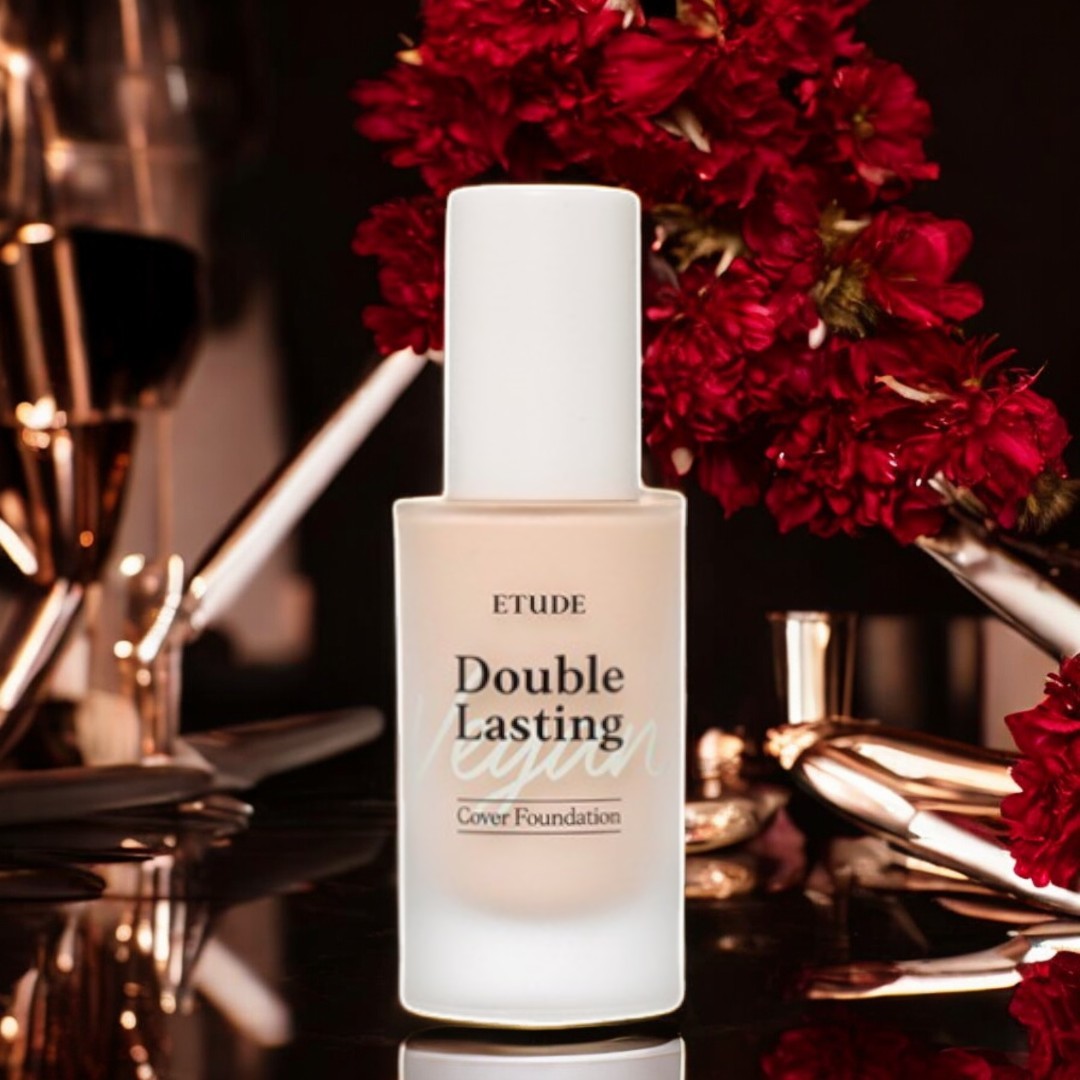 [Etudehouse] Double Lasting Vegan Cover Foundation 30g -No.17C1 Light Vanilla