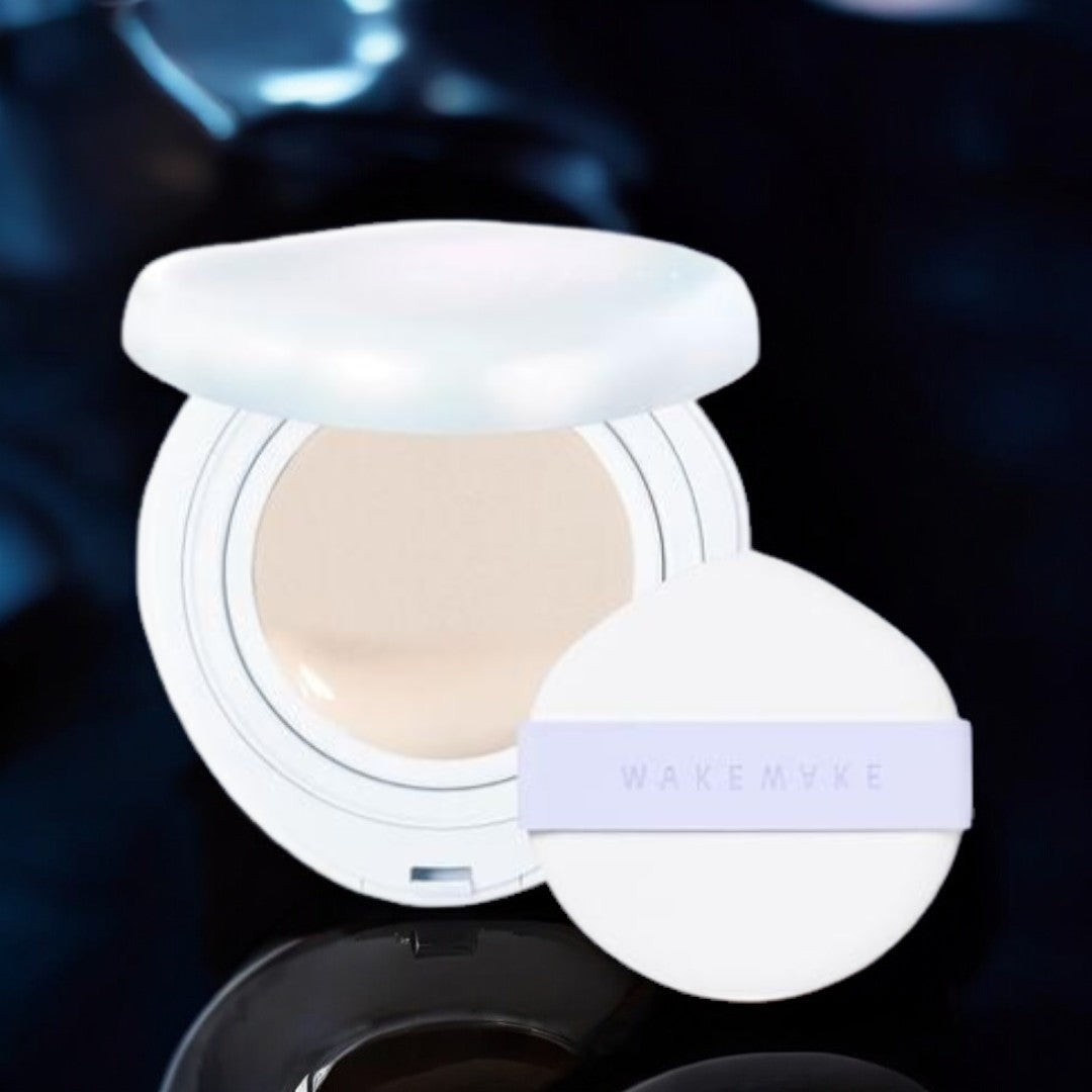 [WAKEMAKE] Water Glow Coating Cushion SPF50+ 11g - #21 Vanilla
