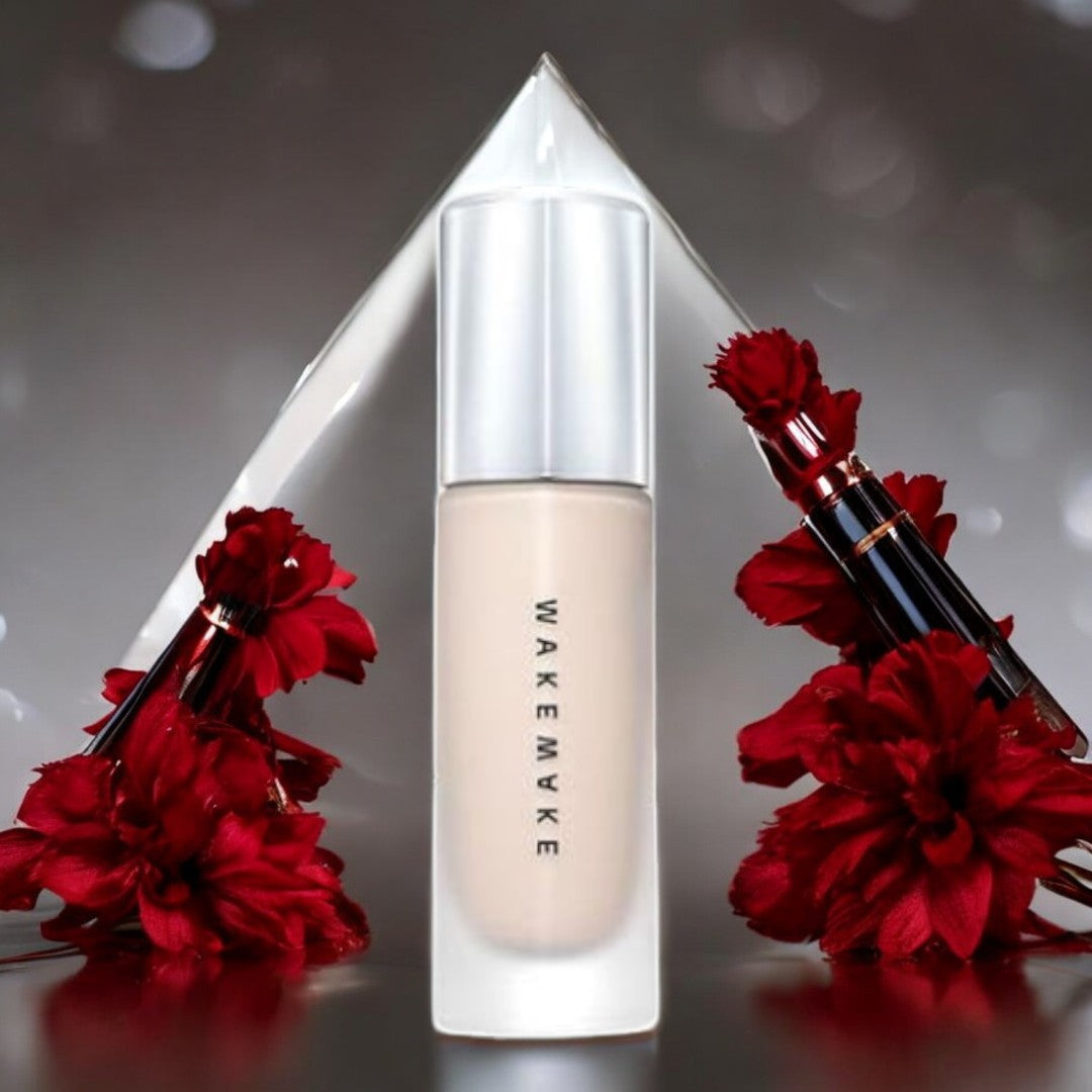 [WAKEMAKE] Water Velvet Cover Foundation SPF30+ 30ml - #19 Porcelain