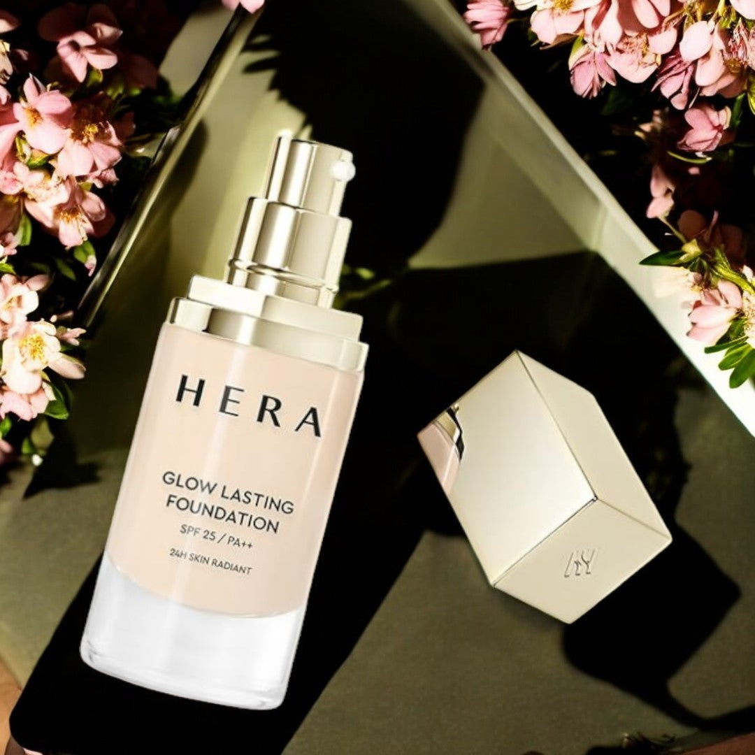 [HERA] Glow Lasting Foundation SPF 25 / PA++ 35ml -No.21C1 ROSE VANILLA